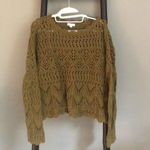 Garnet Hill 100% organic cotton sweater M